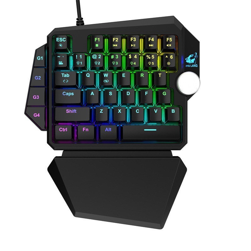 Проводной игровой блок Ziyoulang К5 Black (K5RGB)