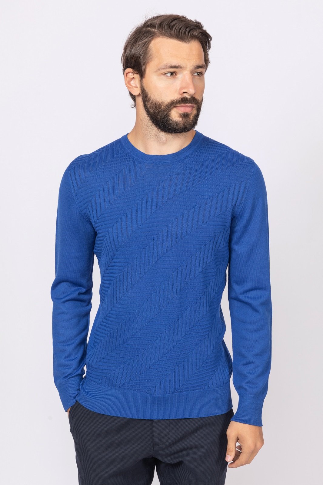 

Джемпер мужской Kanzler 18W-CW31-KD/92 синий M, 18W-CW31-KD/92