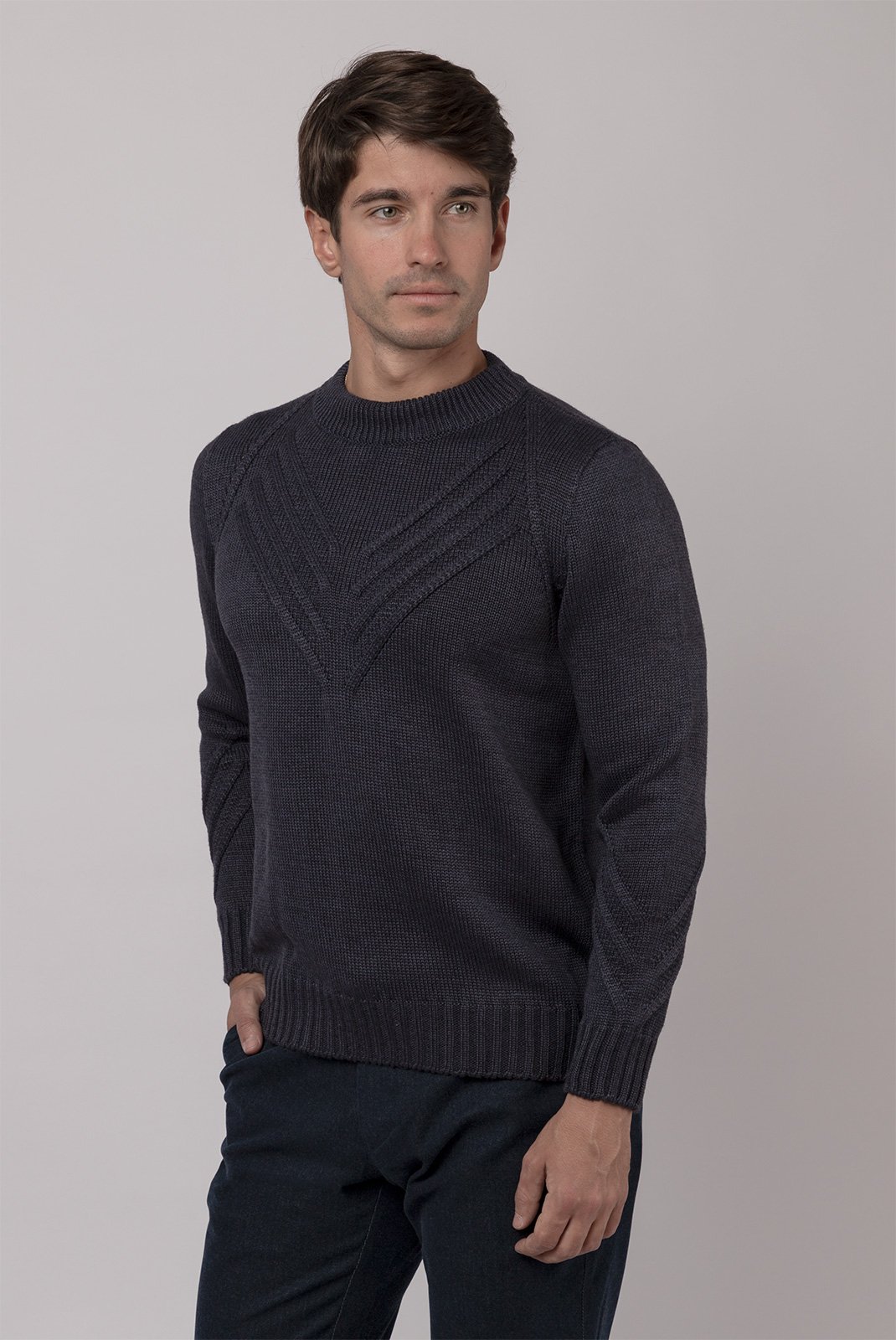 

Джемпер мужской Kanzler 18W-CW36-KD/93 синий XS, 18W-CW36-KD/93