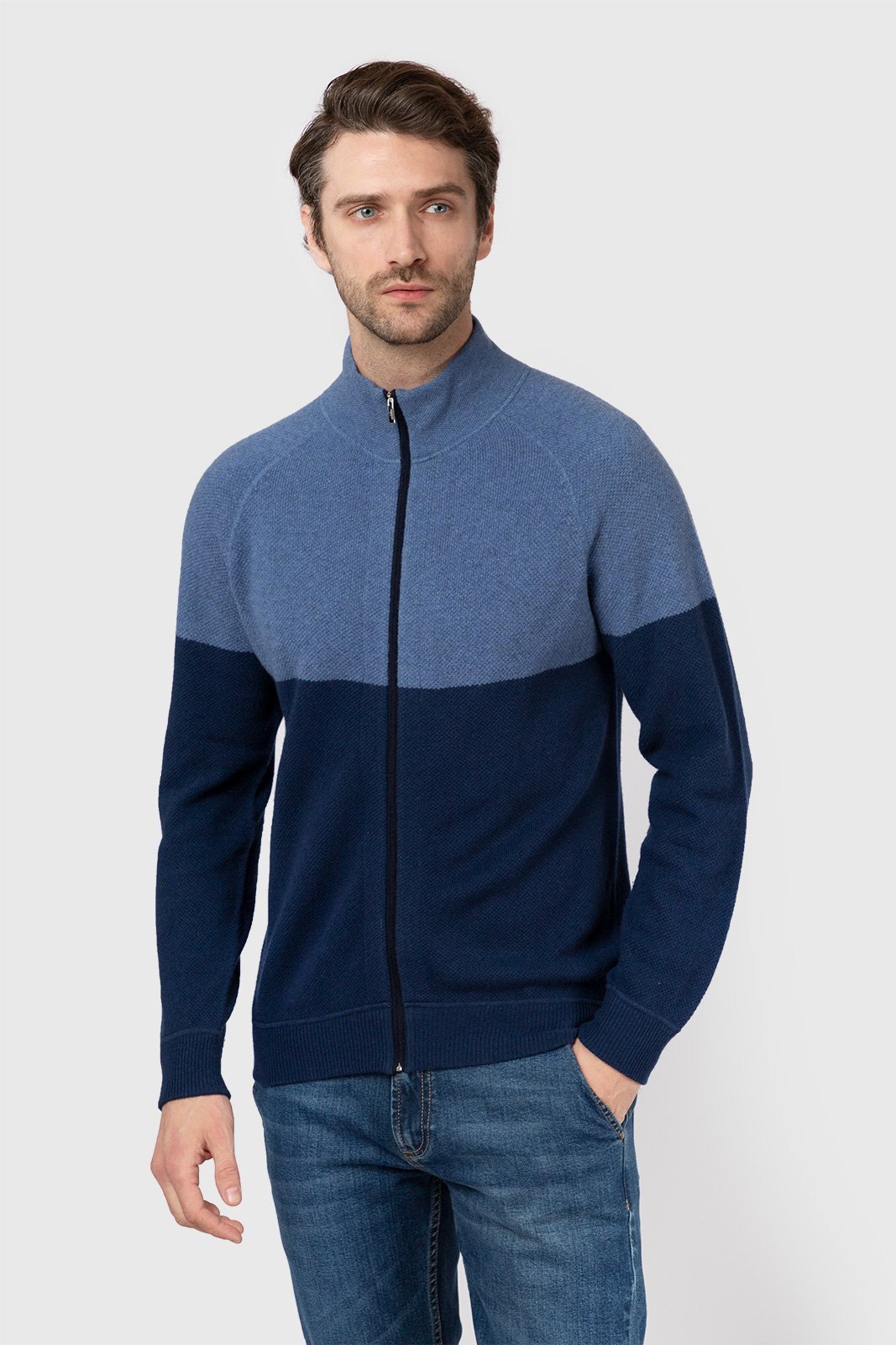 

Кардиган мужской Kanzler 18W-CZLE21-KD/92 синий XXL, 18W-CZLE21-KD/92