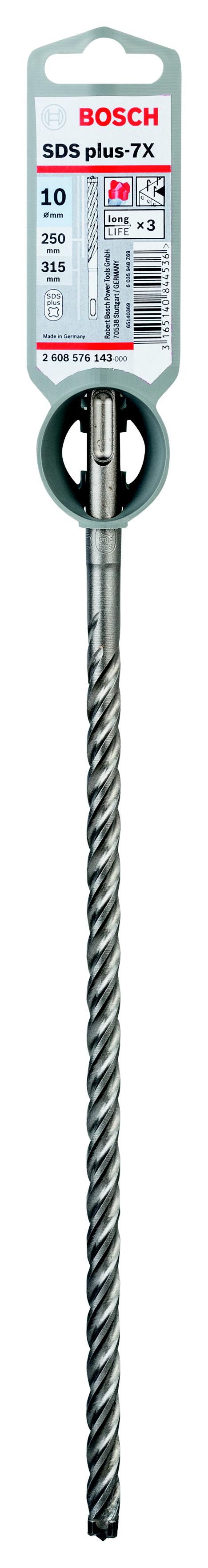 

Бур BOSCH Ф10х315мм SDS+ (2608576143), Ф10х315мм SDS+ (2608576143)