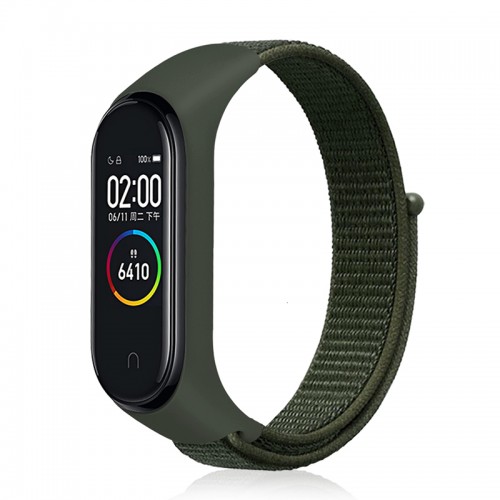 

Сменный браслет Xiaomi Mi Band 5/Mi Band 4/Mi Band 3 neylon Khaki