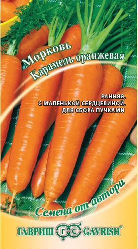 

Семена морковь Гавриш Карамель оранжевая 1 уп.
