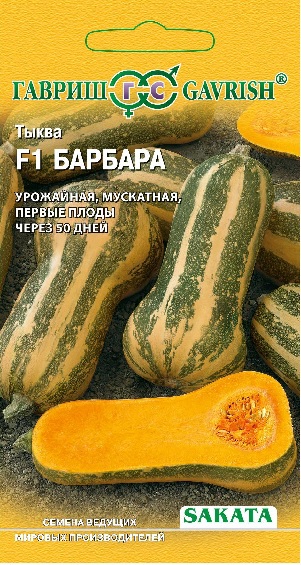 

Семена тыква Гавриш Барбара F1 1 уп.