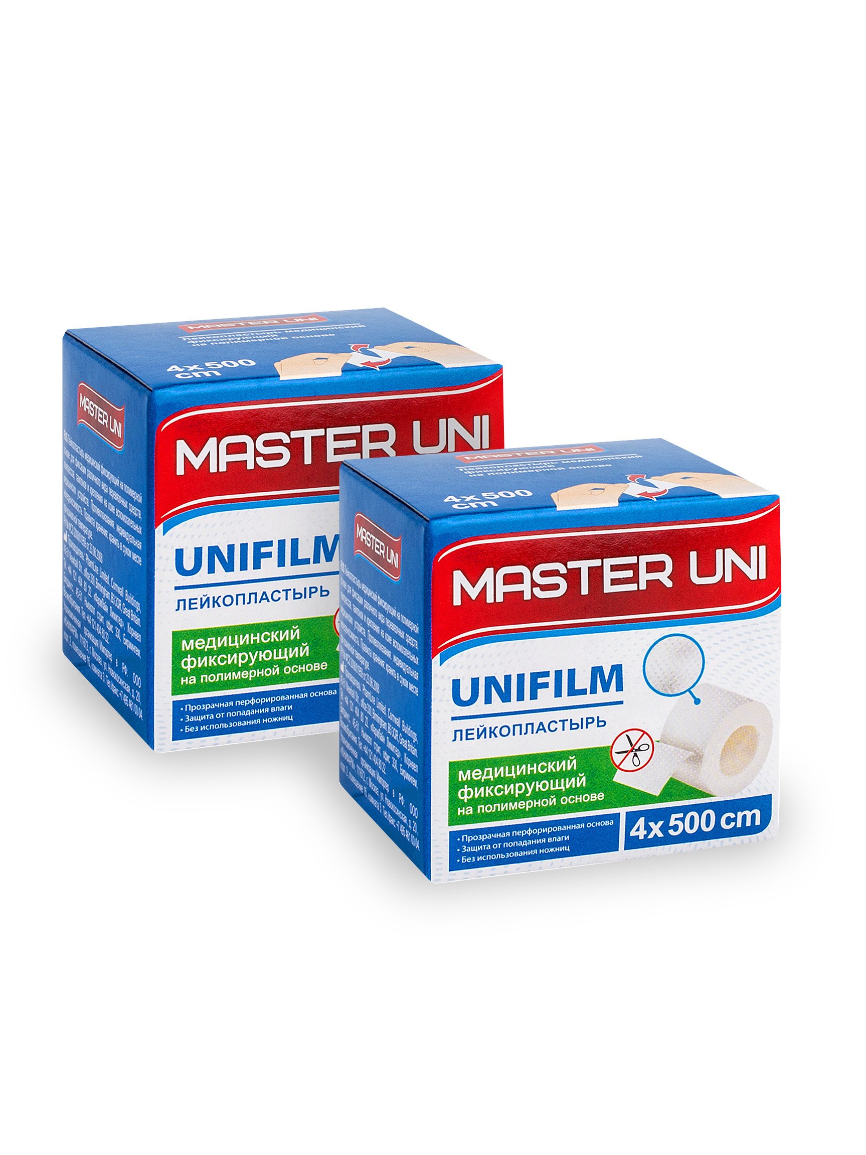 

Лейкопластырь MASTER UNI UNIFILM 4 х 500 см на полимерной основе 1+1, MASTER UNI UNIFILM Лейкопластырь 4 х 500 см на полимерной основе 1+1