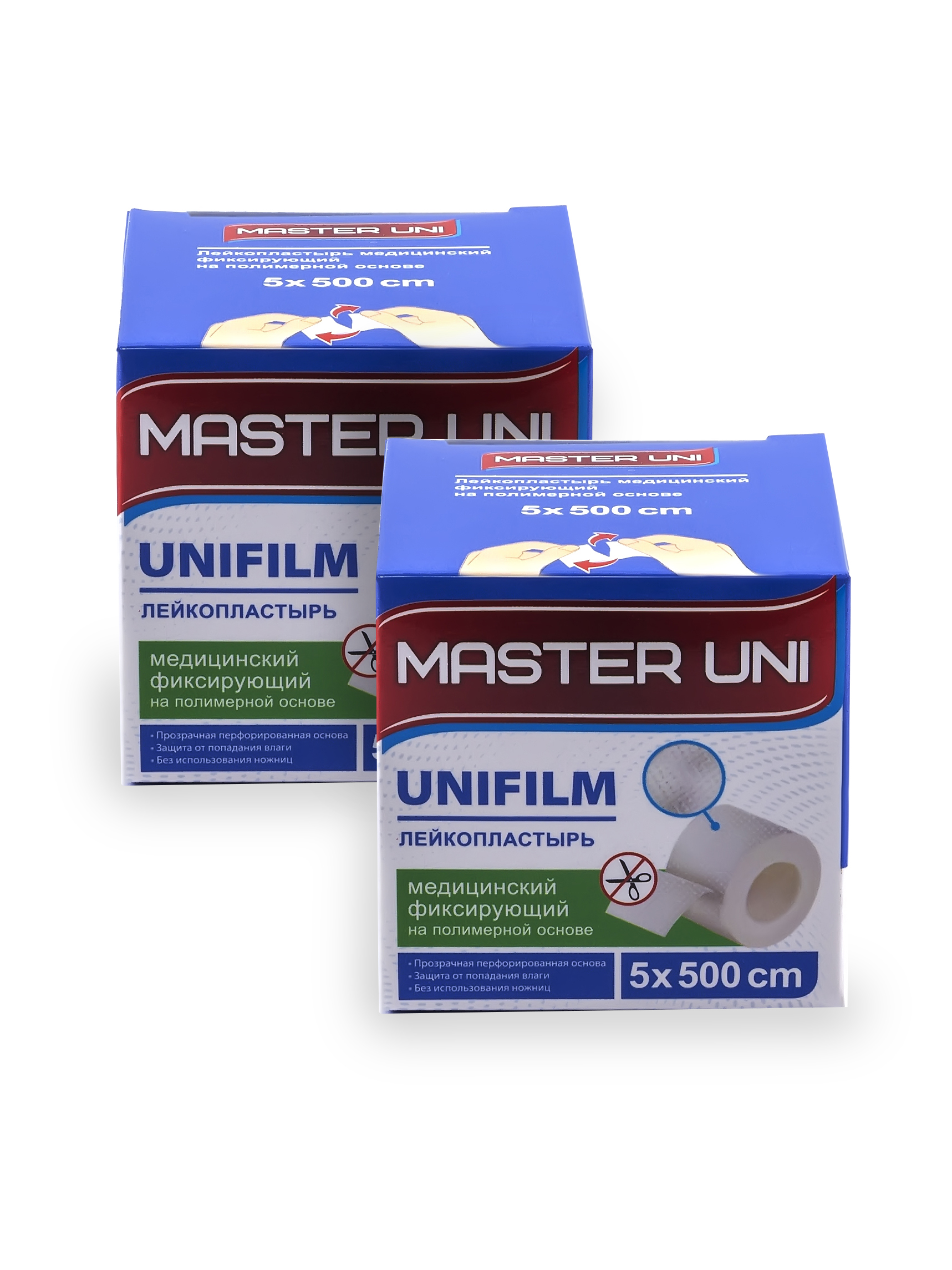 

Лейкопластырь MASTER UNI UNIFILM 5 х 500 см на полимерной основе 1+1, MASTER UNI UNIFILM Лейкопластырь 5 х 500 см на полимерной основе 1+1