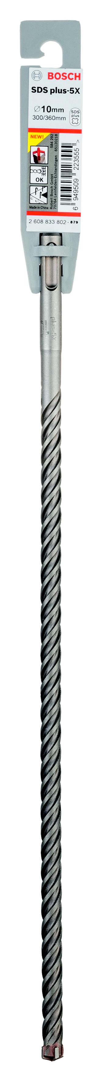 

Бур BOSCH Ф10х360мм SDS+ (2608833802), Ф10х360мм SDS+ (2608833802)