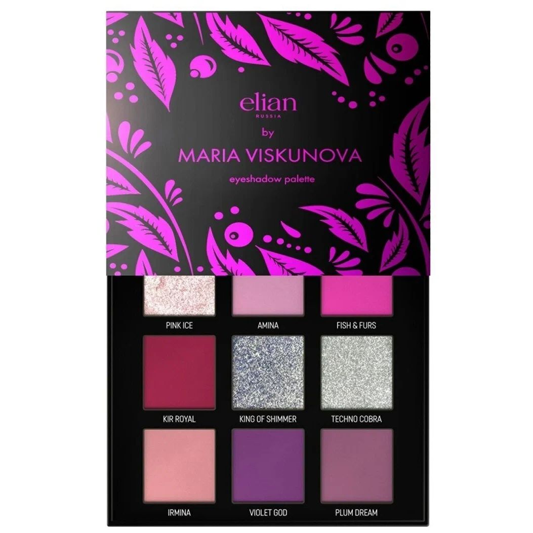 Палетка теней для век Elian Russia Eyeshadow Palette Limited Edition, 15 г мои девять жизней