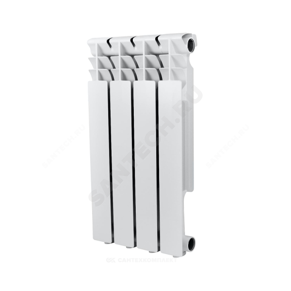 Алюминиевый радиатор Ogint Delta Plus 500 4 секции белый (117-5943)