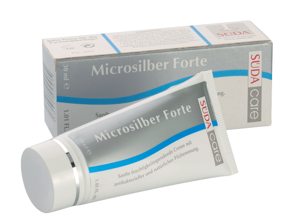Крем SUDA Microsilber Forte с Микрочастицами Серебра Форте 30 мл