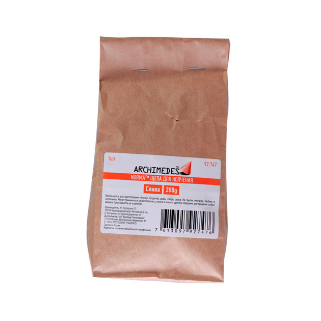 

Щепа для копчения сливовая Archimedes 92747 0,2 кг