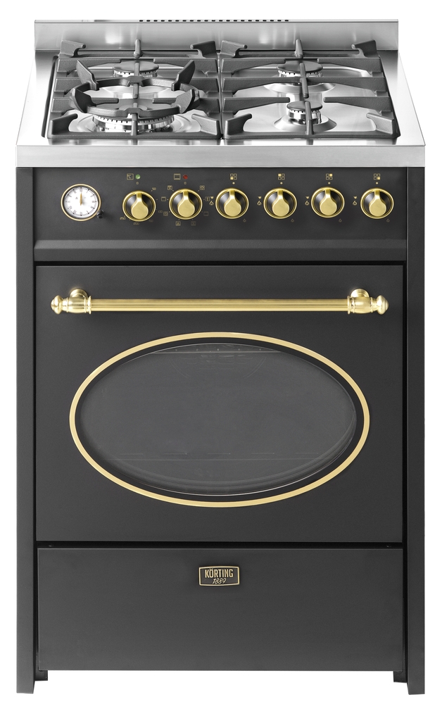 

Комбинированная плита Korting CKE 68041 CRN Black, CKE 68041 CRN