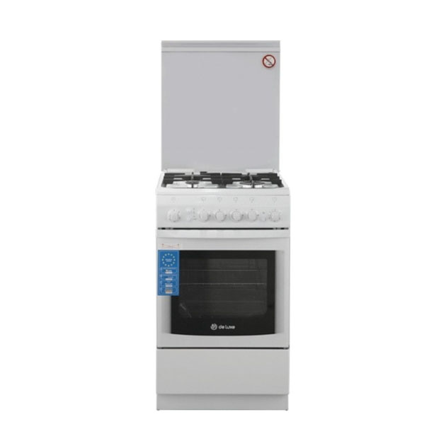 

Газовая плита Electronicsdeluxe 506040.11 белый, 506040.11