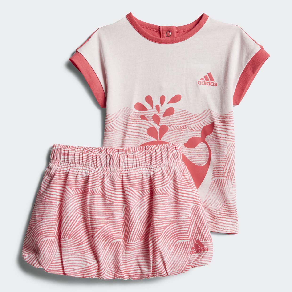 

Комплект одежды Adidas, цв. розовый р.74, CF7422