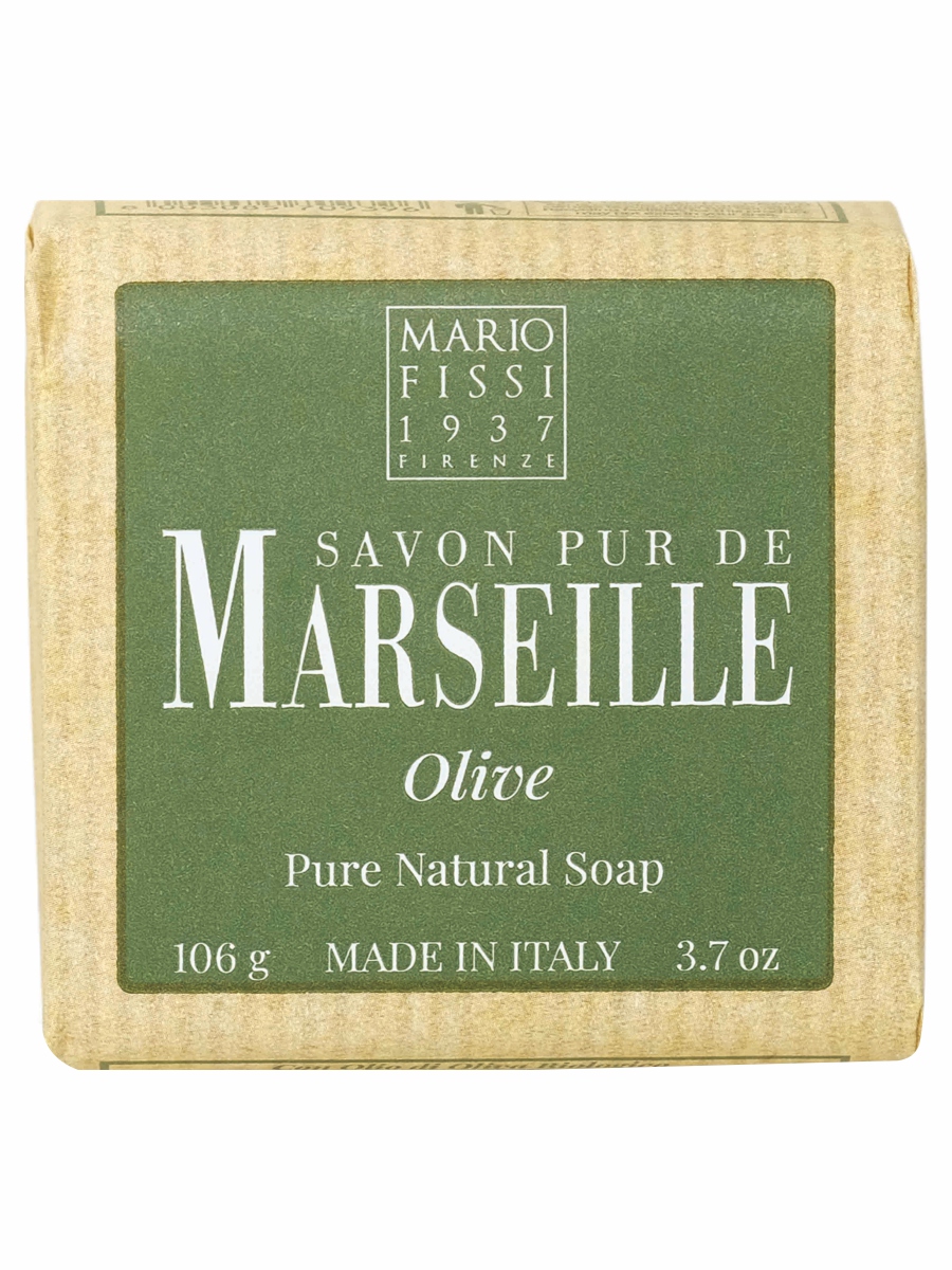 Мыло косметическое Mario Fissi 1937 Олива Olive 106г mario fissi 1937 мыло марсельское лаванда savon pur de marseille lavande 106 гр