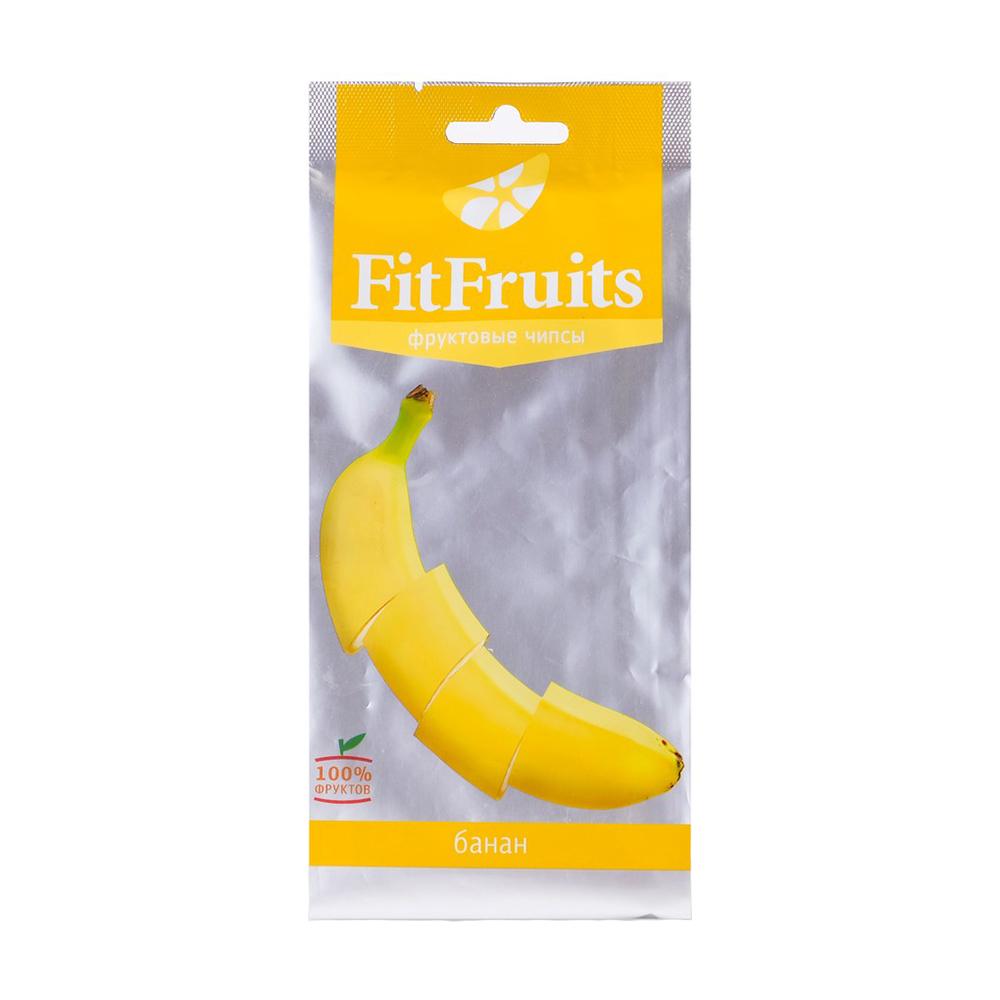 Чипсы FitFruits банан 20 г