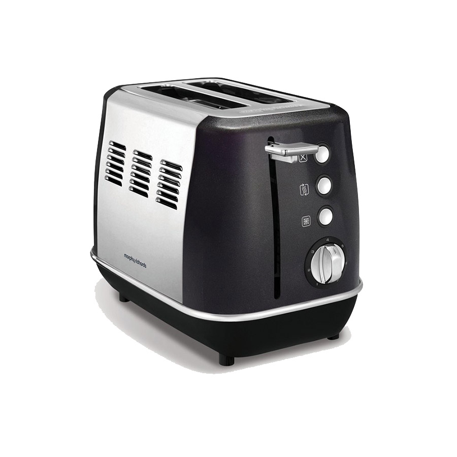 фото Тостер morphy richards evoke 2 slice silver/black