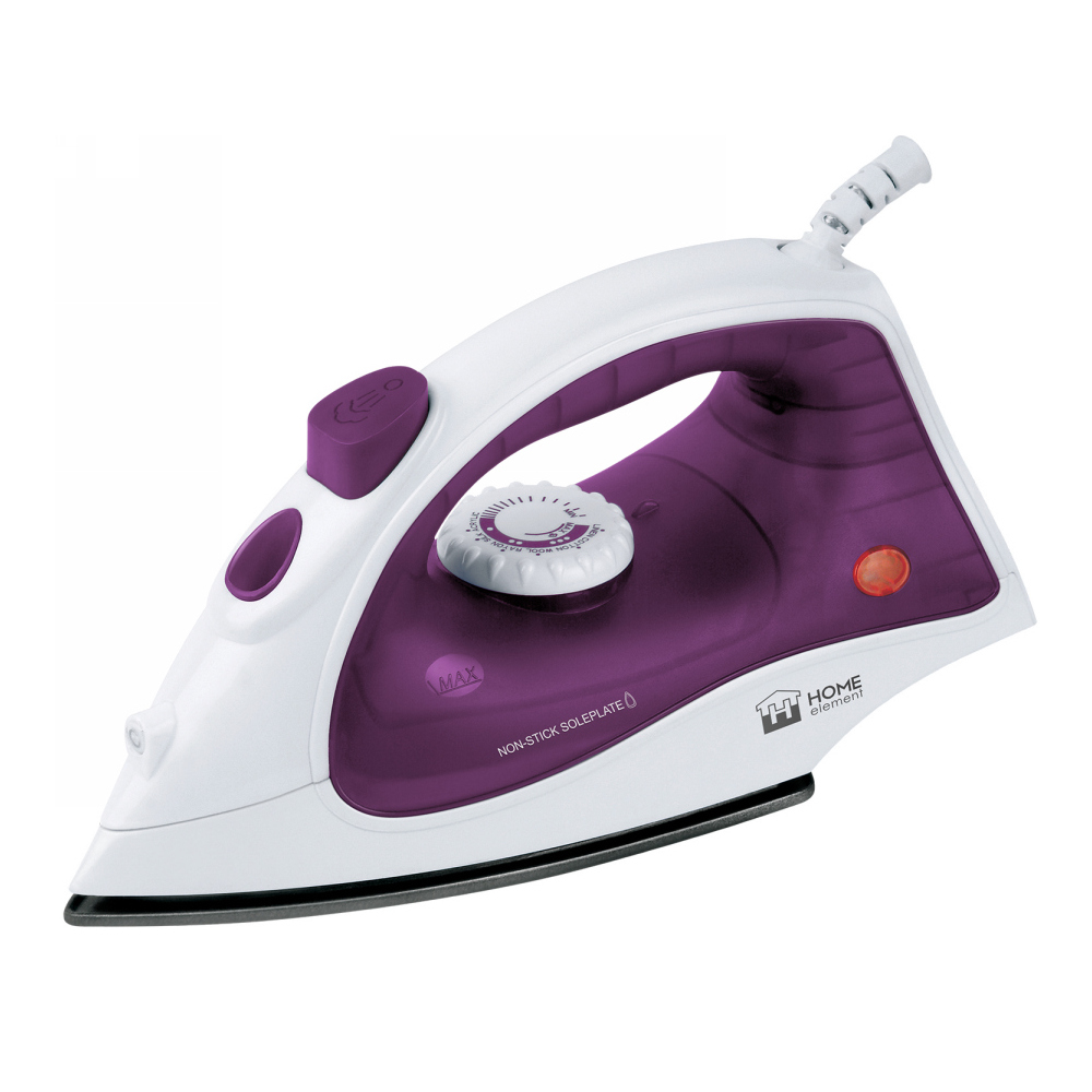 Утюг Home Element HE-IR216 Violet oxphic home appliance dry iron утюг для глажки белья парогенератор clothing irons electric iron steam iron for clothes