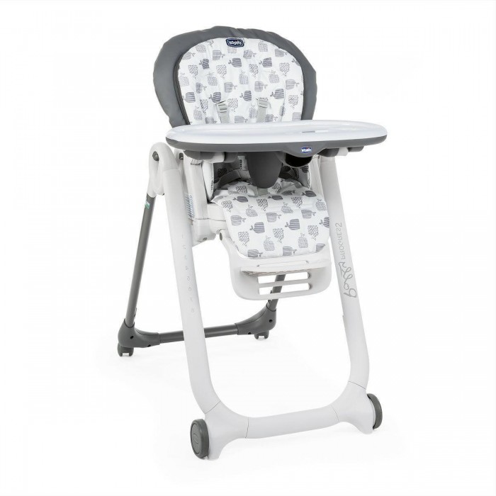 

Cтульчик для кормления Chicco Polly Progres5 Grey, Серый, Polly Progres5