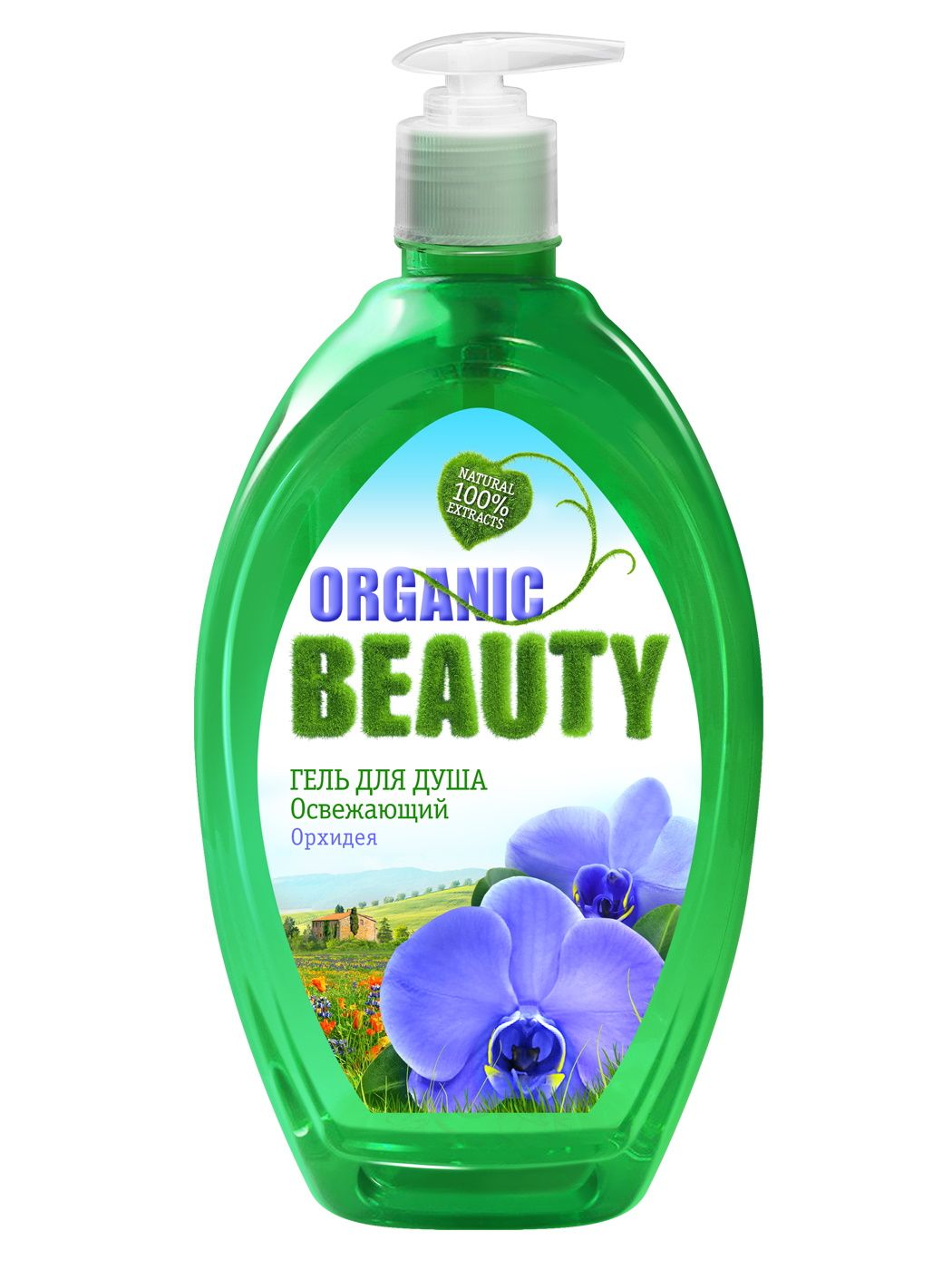 фото Гель для душа organic beauty релаксирующий 1000 мл