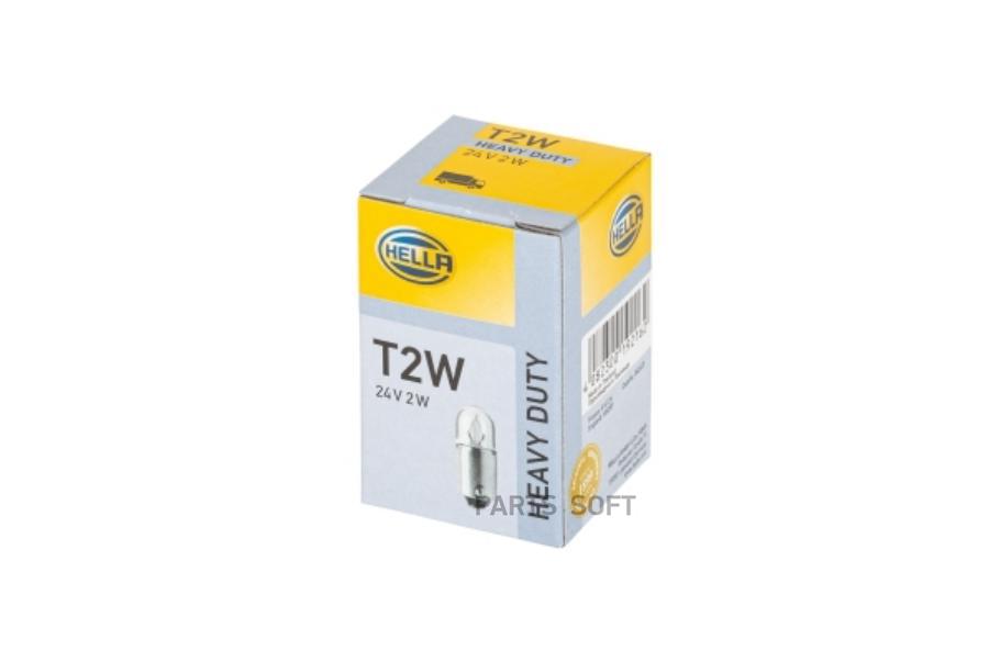 

Лампа накаливания автомобильная Hella цоколь H10W 24В 2Вт 8GP002068241