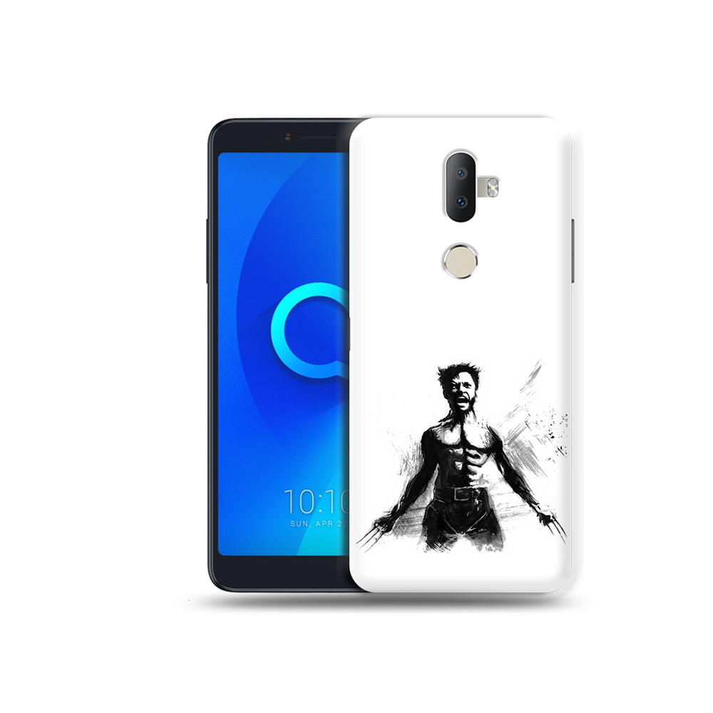 

Чехол MyPads Tocco для Alcatel 3V росомаха, Прозрачный, Tocco