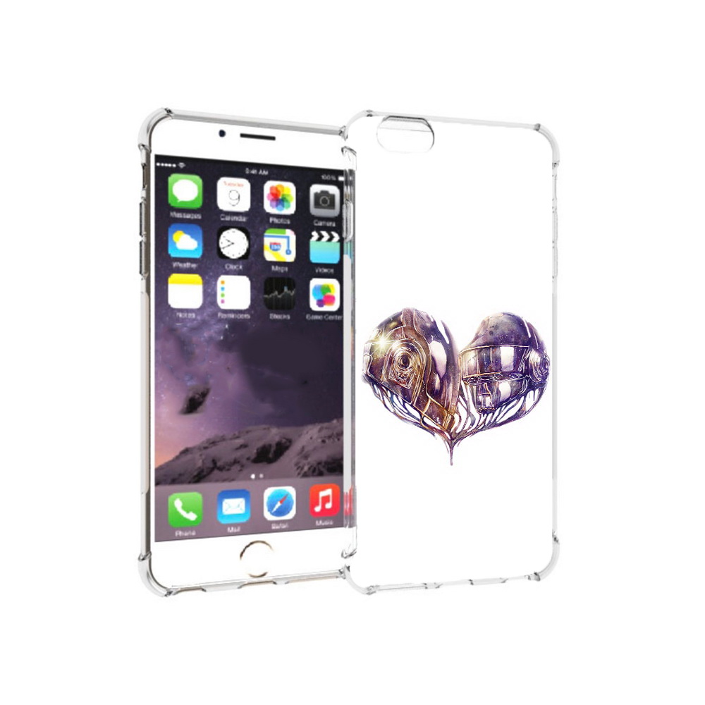 Чехол MyPads Tocco для Apple iPhone 6 Plus сердце абстракция