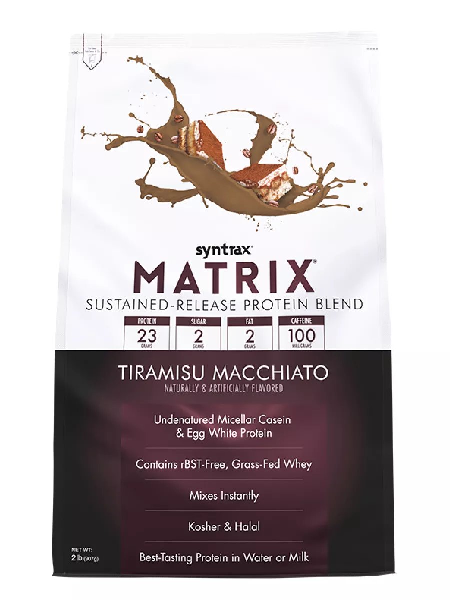 Протеин Syntrax Matrix Tiramisu Macchiato 907 г Тирамису Макиато 4389₽