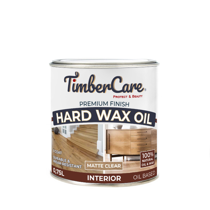 фото Масло timbercare hard wax oil 0.75 л. шоколадный