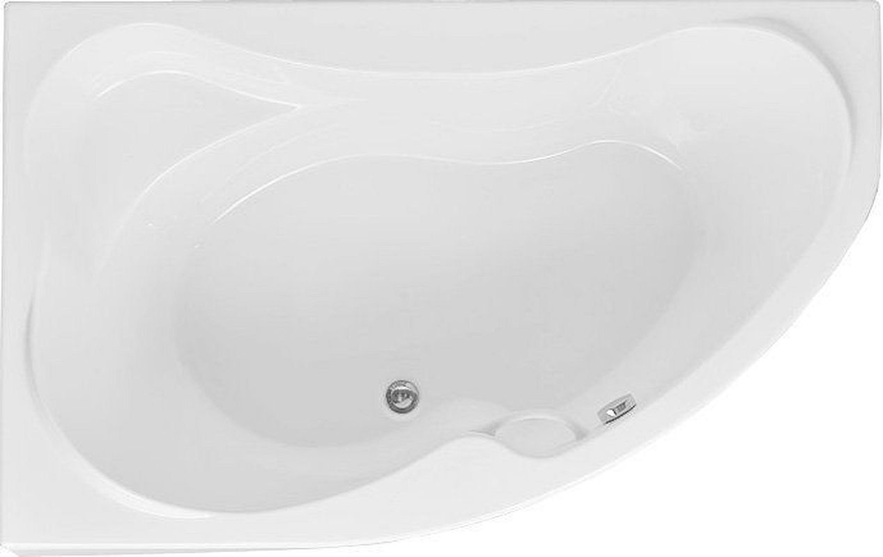 Акриловая ванна Aquanet Capri 160x100 L с каркасом и панелью эспандер 2 в 1 для пресса и грудных мышц