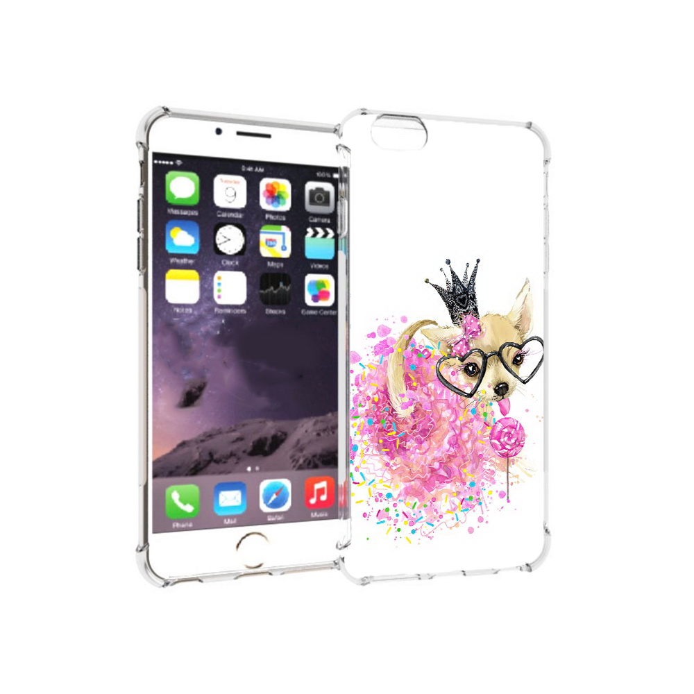 

Чехол MyPads Tocco для Apple iPhone 6 Plus сладкая принцесса, Прозрачный, Tocco