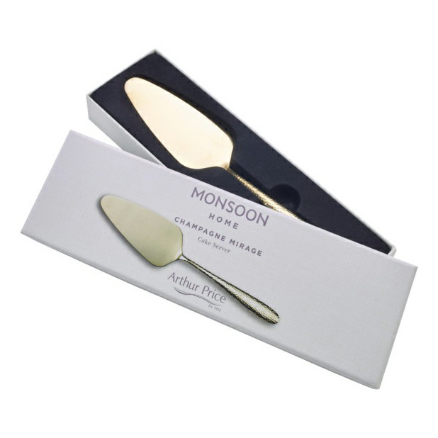 

Лопатка для торта Arthur price Monsoon Champagne Mirage шампань 25 см, Золотистый