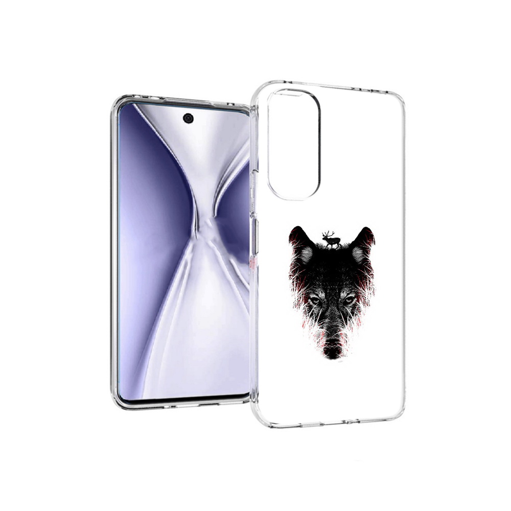 

Чехол MyPads Tocco для Huawei Honor X20 волк в траве, Прозрачный, Tocco