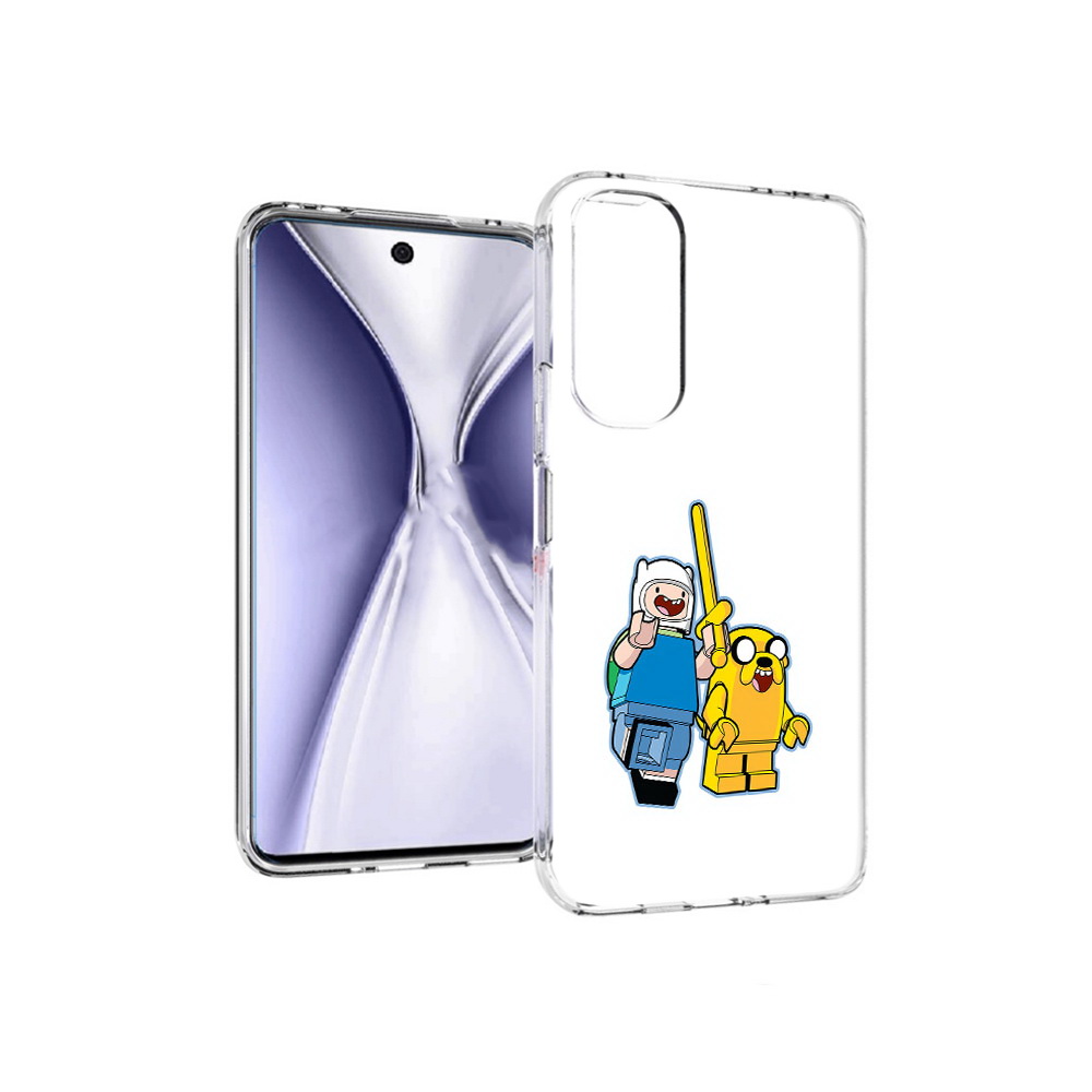 

Чехол MyPads Tocco для Huawei Honor X20 время приключений лего, Прозрачный, Tocco