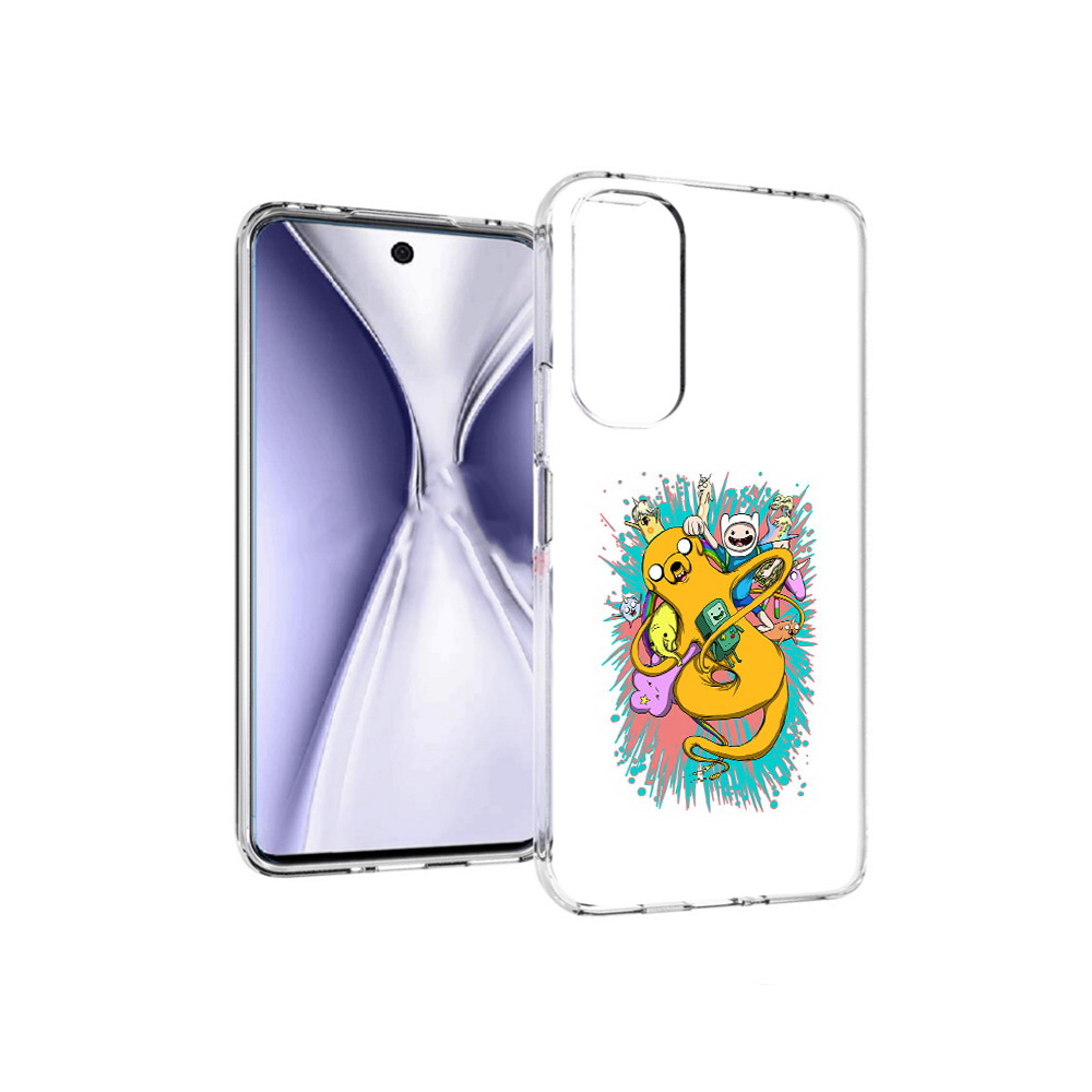 

Чехол MyPads Tocco для Huawei Honor X20 время приключений рисунок, Прозрачный, Tocco
