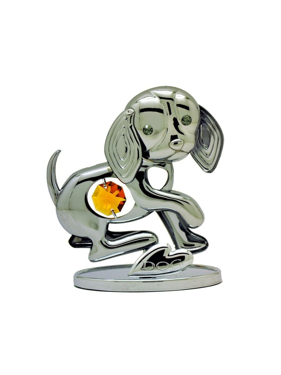 

Фигурка Собака CRYSTOCRAFT 350-001-CTO золотистый, 350-001-CTO