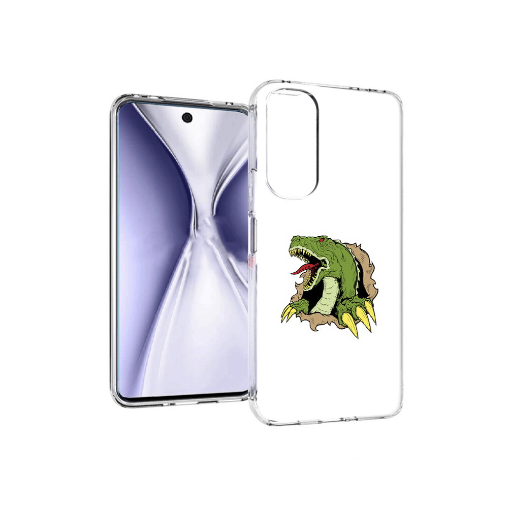 Чехол MyPads Tocco для Huawei Honor X20 годзила