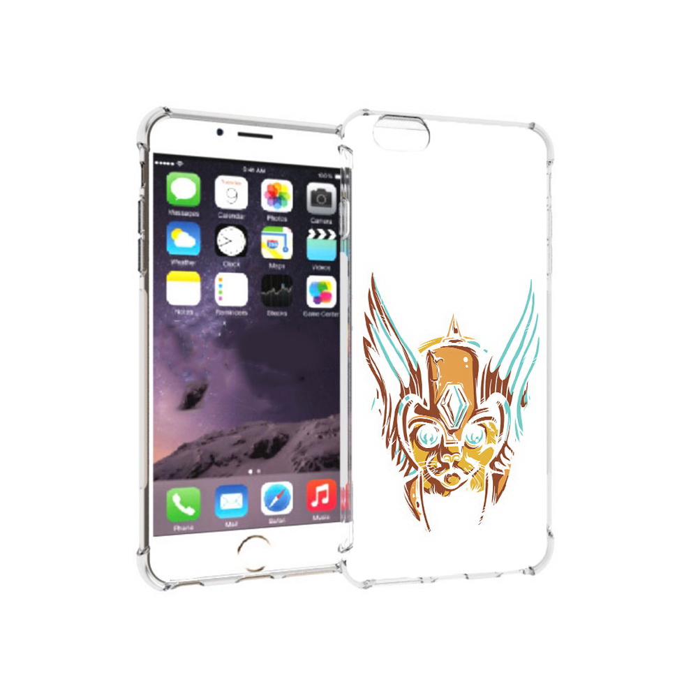

Чехол MyPads Tocco для Apple iPhone 6 Plus тор абстракция, Прозрачный, Tocco