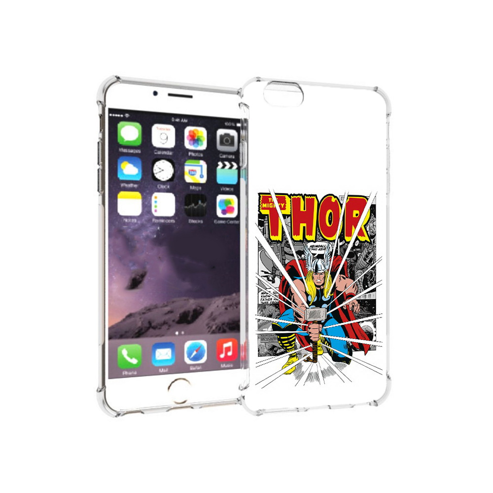 

Чехол MyPads Tocco для Apple iPhone 6 Plus тор рисунок, Прозрачный, Tocco