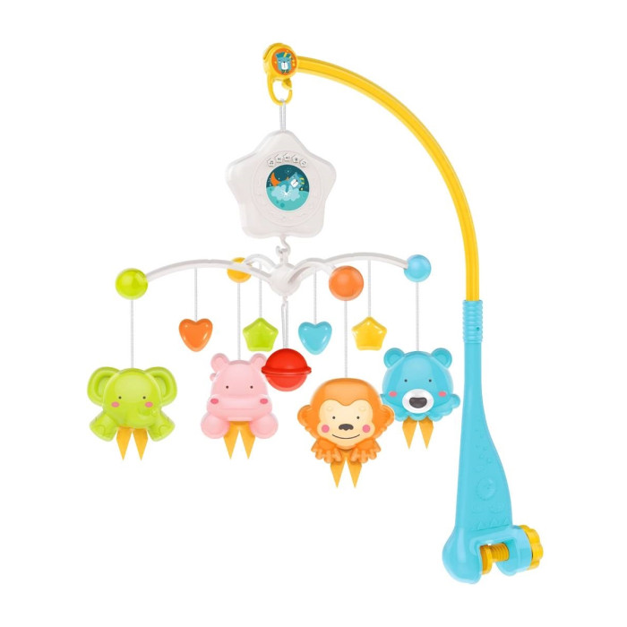

Мобиль механический, TOMIX музыкальный Toys Blue