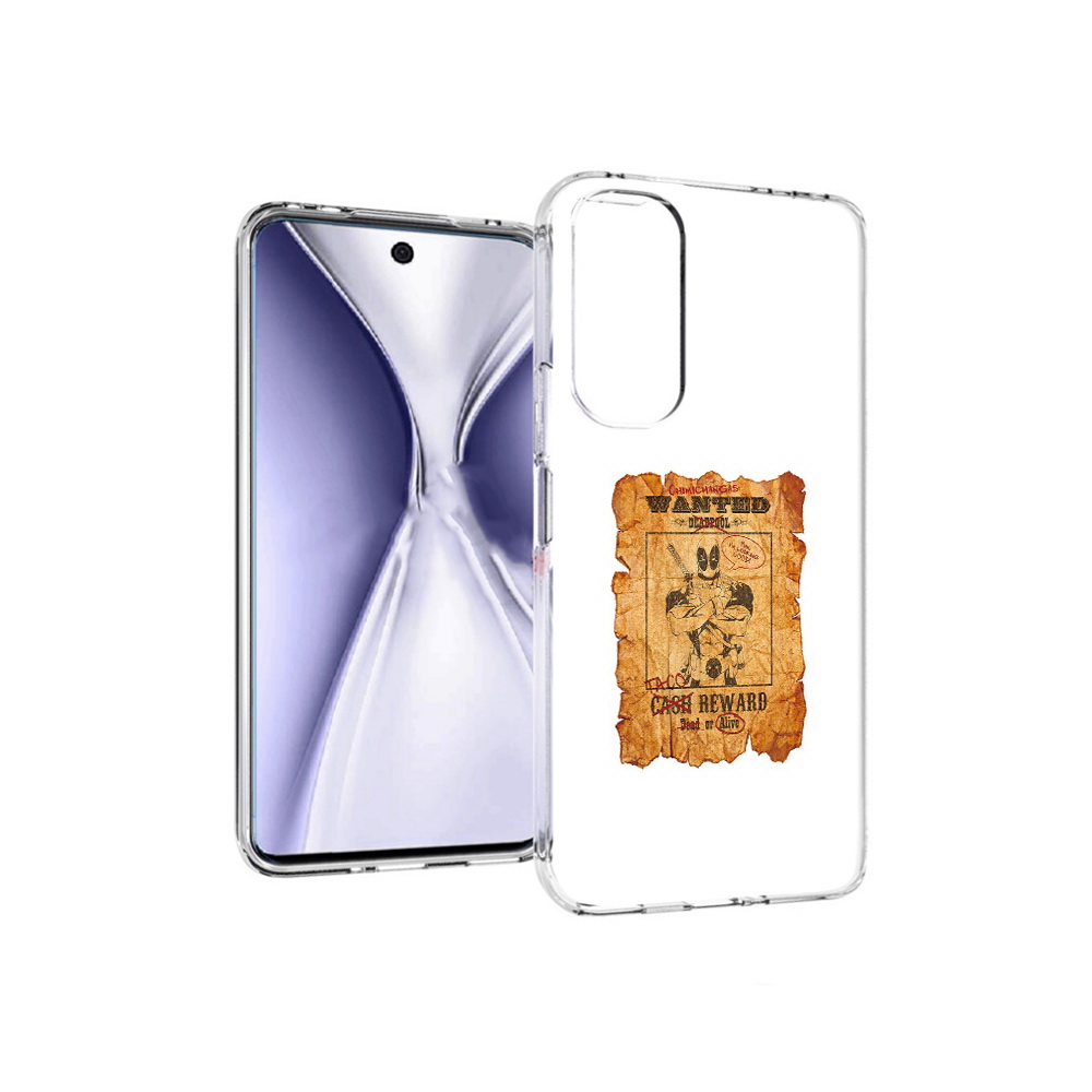 

Чехол MyPads Tocco для Huawei Honor X20 дедпул, Прозрачный, Tocco