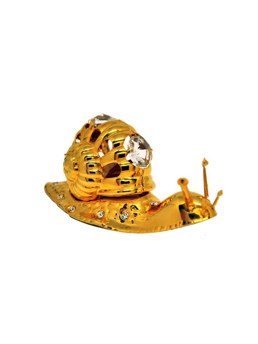 

Фигурка улитка CRYSTOCRAFT 728-001-GCL золотистый, 728-001-GCL