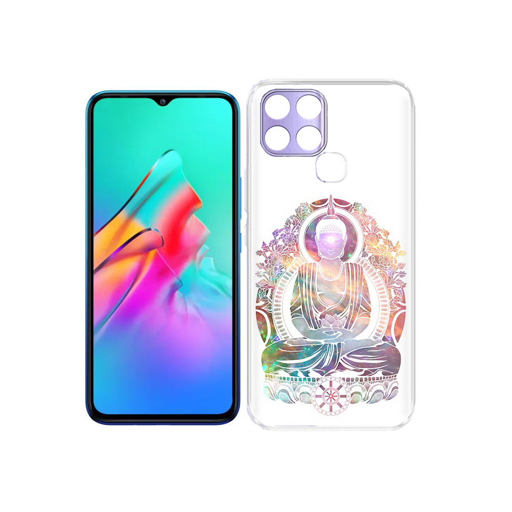 

Чехол MyPads Tocco для Infinix Smart 6 умный мужчина абстракция, Прозрачный, Tocco