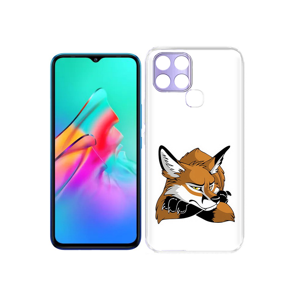 

Чехол MyPads Tocco для Infinix Smart 6 фокс, Прозрачный, Tocco
