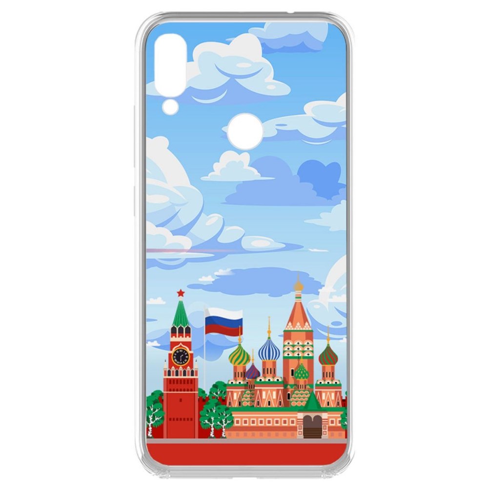 

Чехол-накладка Krutoff Clear Case Красная Площадь для Xiaomi Redmi Note 7
