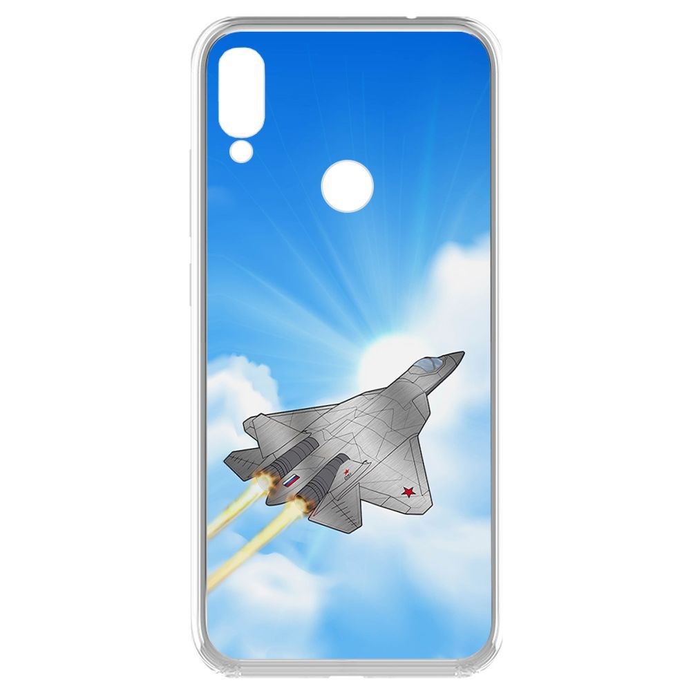 

Чехол-накладка Krutoff Clear Case СУ-57 для Xiaomi Redmi Note 7