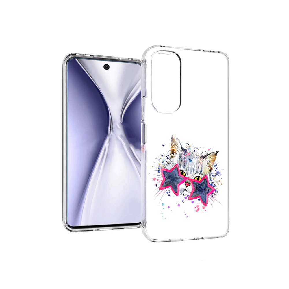 

Чехол MyPads Tocco для Huawei Honor X20 звездные очки, Прозрачный, Tocco