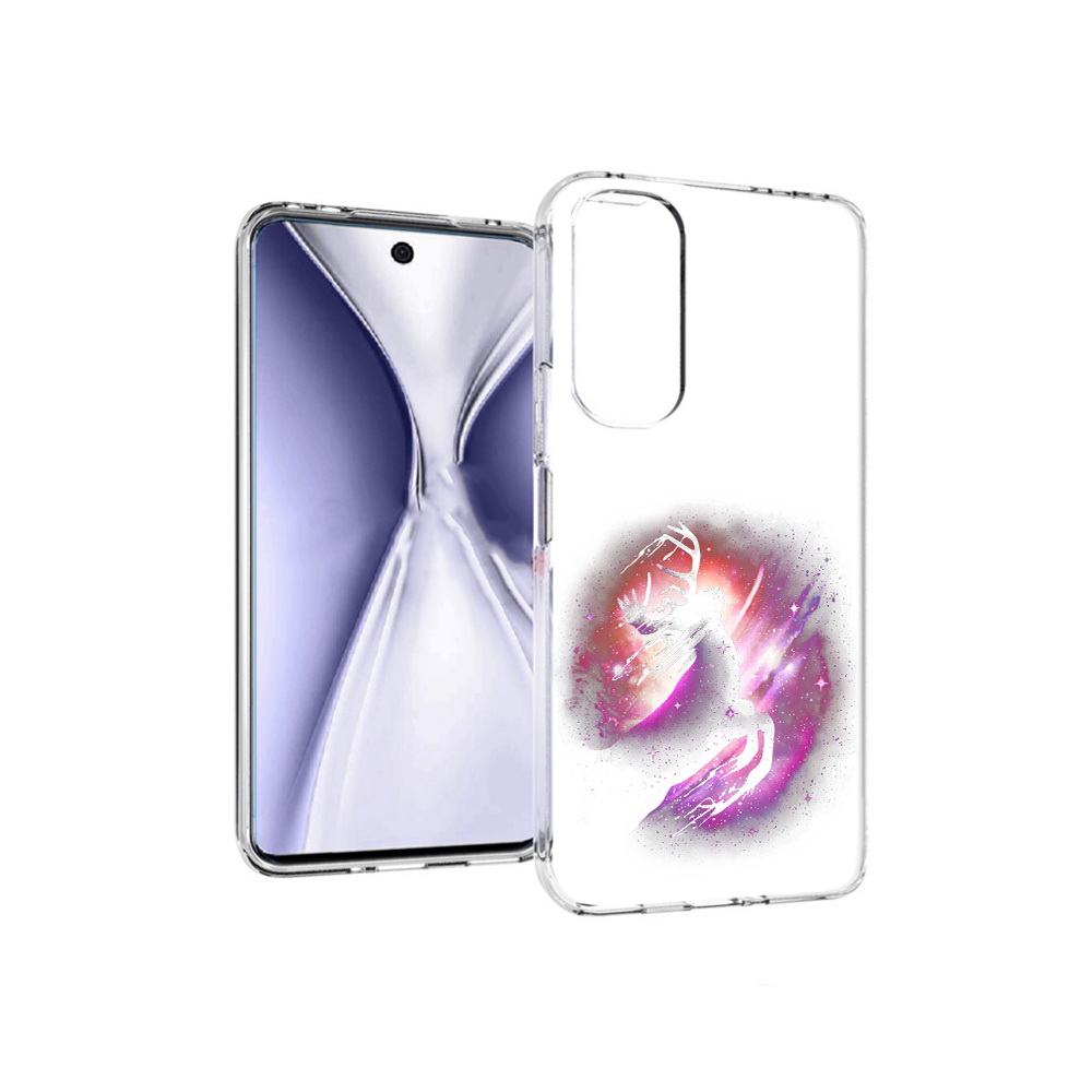 

Чехол MyPads Tocco для Huawei Honor X20 звездный олень, Прозрачный, Tocco