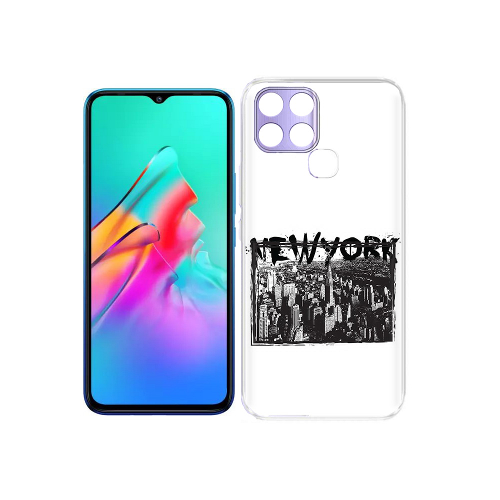 

Чехол MyPads Tocco для Infinix Smart 6 че, Прозрачный, Tocco