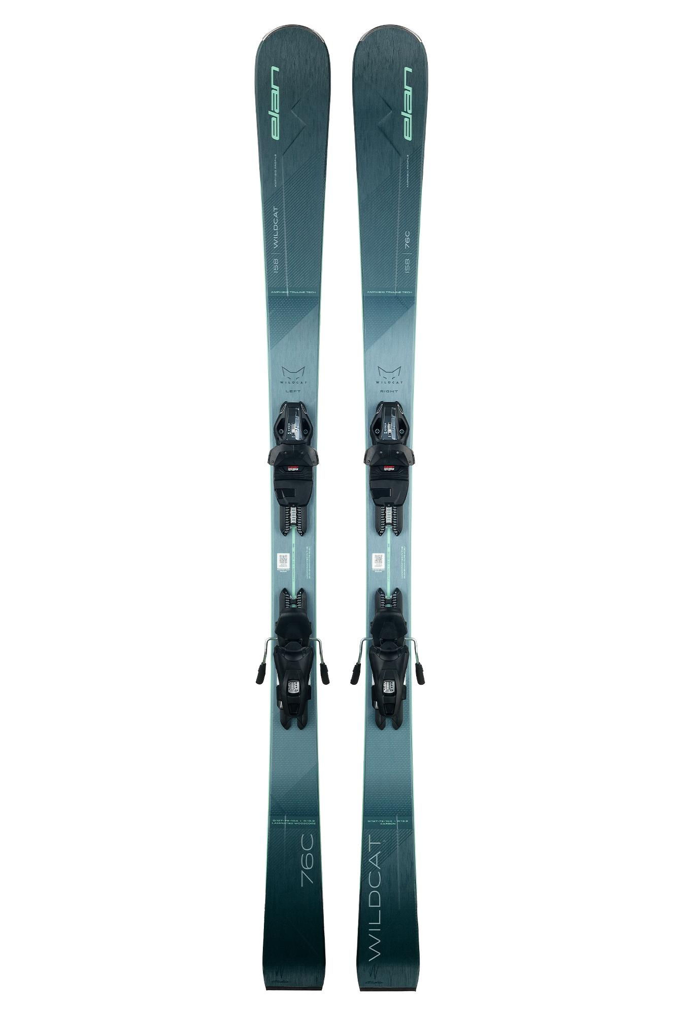 

Горные Лыжи С Креплениями Elan Wildcat 76 C Ls + El 9.0 Gw (См:150) 2024-25, Голубой, Wildcat 76 C Ls + El 9.0 Gw